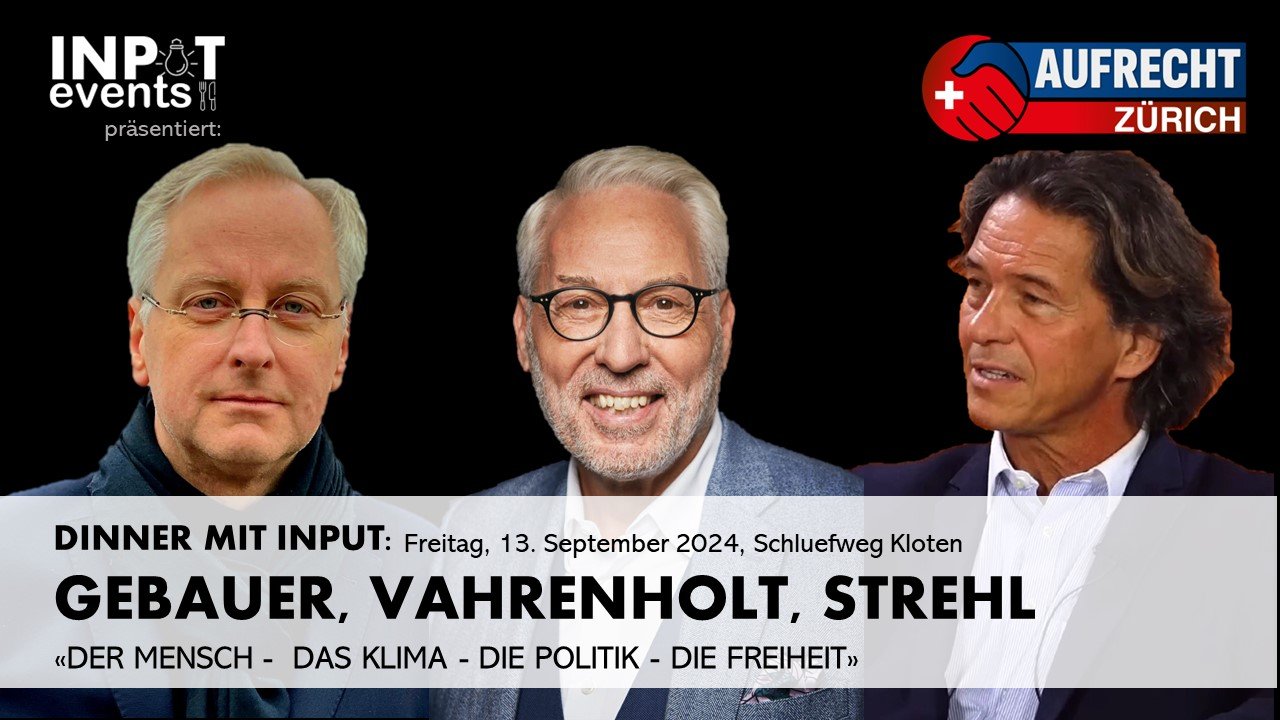 Dinner Mit Input - 13.September 2024, Zentrum Schluefweg Kloten ...